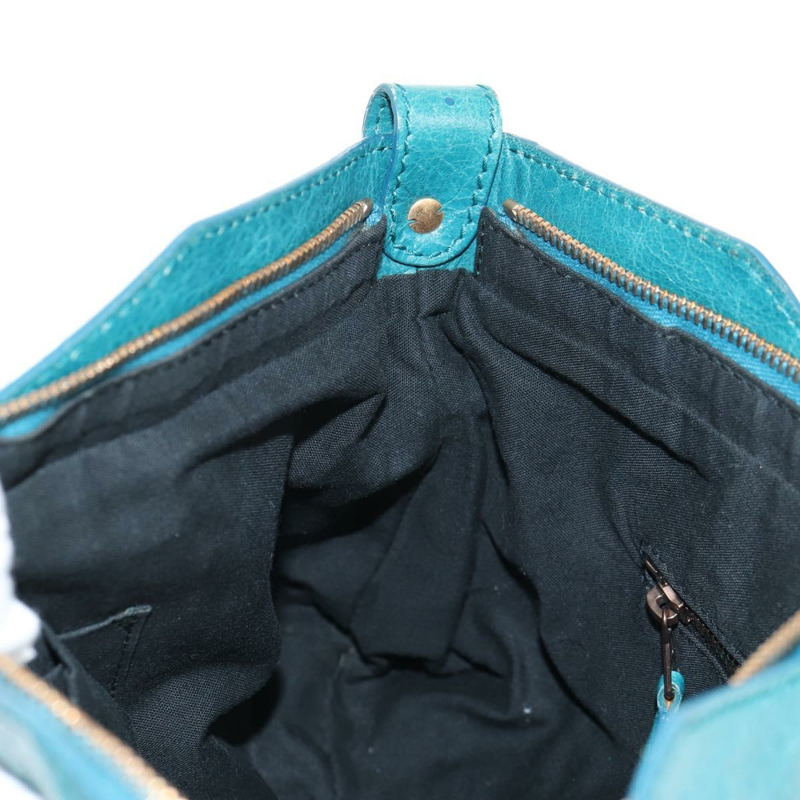 【日本直送】BALENCIAGA The Giant First 手袋 皮革 2 款可選 綠松石藍色 正品 142301V-26