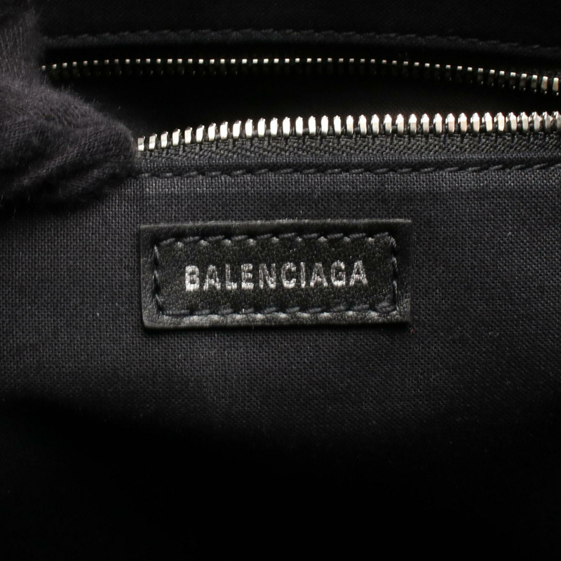 BALENCIAGA EVERYDAY TOTE XS 肩背包 帆布 黑色 二手 女士-3