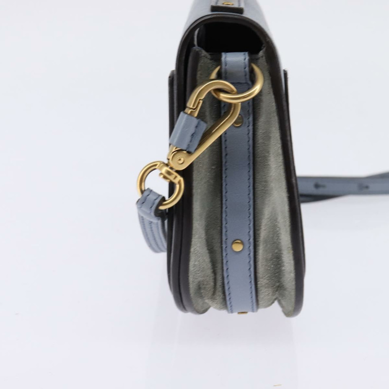 【日本直送】Chloe Nile 手提包 皮革 2 款 淺藍色 金色 正品 142867-3