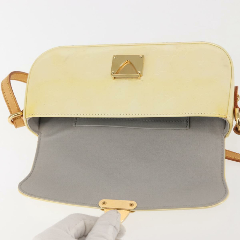 【日本直送】路易威登 Monogram Vernis Malibu Street 包 Perle M91507 LV 授權 142836-9