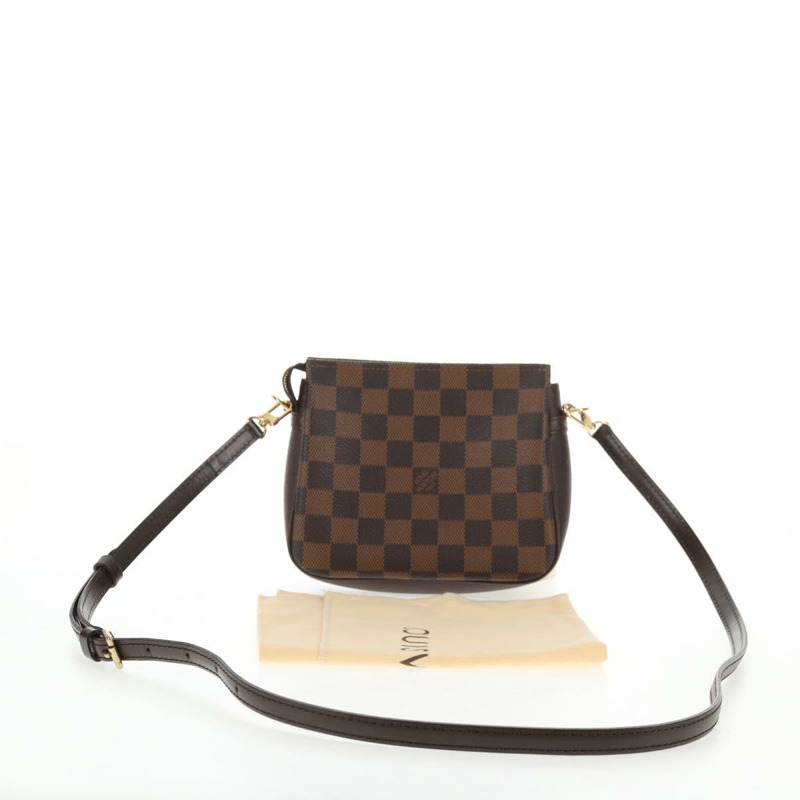 【日本直送】路易威登 Damier Ebene Trousse 化妝包 N51982 LV 正品 142815V-11
