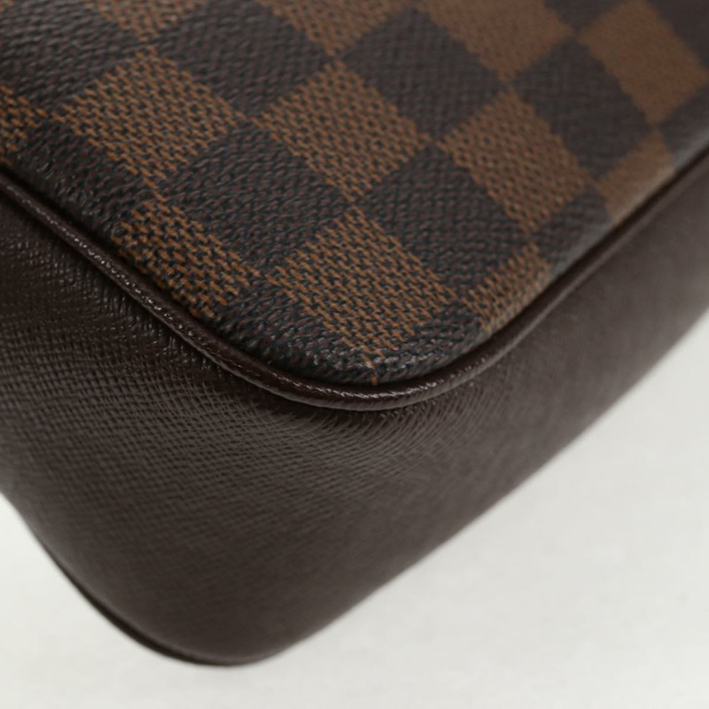 【日本直送】路易威登 Damier Ebene Trousse 化妝包 N51982 LV 正品 142815V-16