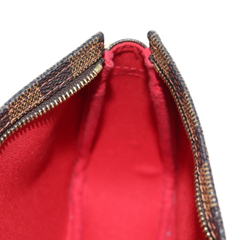 【日本直送】路易威登 Damier Ebene Trousse 化妝包 N51982 LV 正品 142815V-22