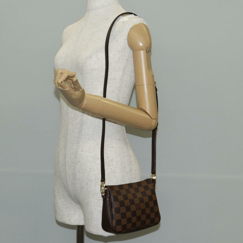 【日本直送】路易威登 Damier Ebene Trousse 化妝包 N51982 LV 正品 142815V-23