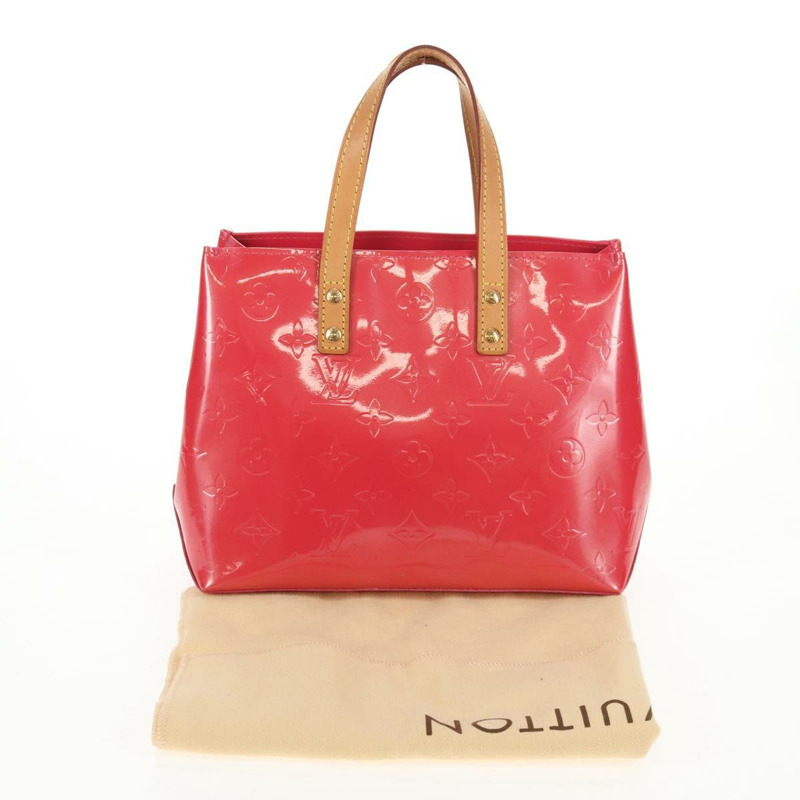 【日本直送】路易威登 Monogram Vernis Reade PM 手提包 Fran Boise M9132F 正品 143751V-11