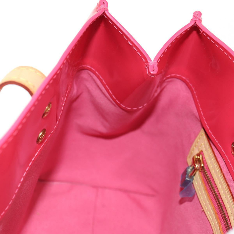 【日本直送】路易威登 Monogram Vernis Reade PM 手提包 Fran Boise M9132F 正品 143751V-20