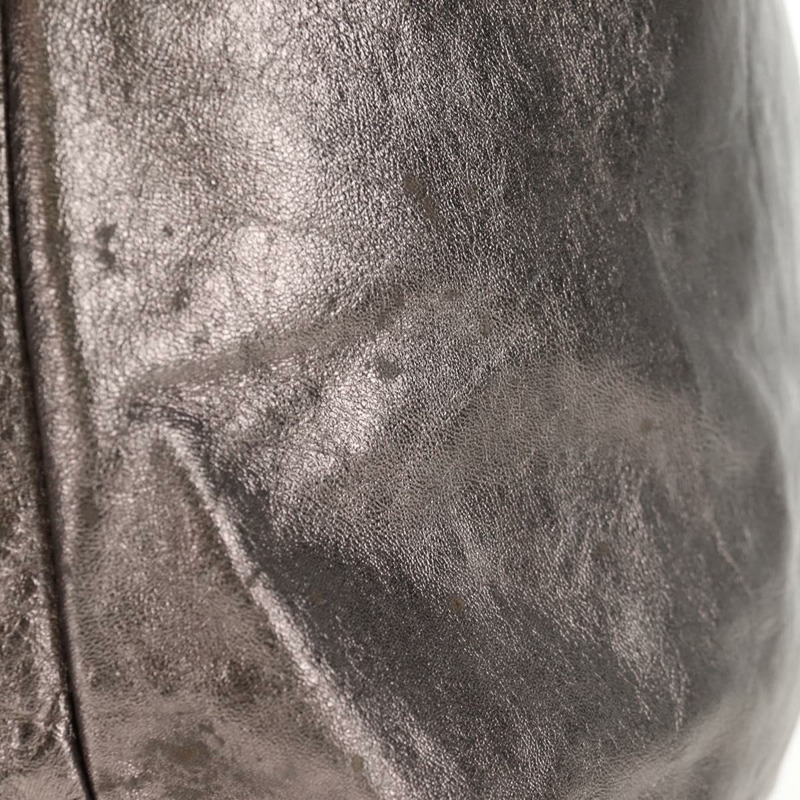 【日本直送】BALENCIAGA 日用單肩包 皮革 銀色 140442 正品 143787V-3