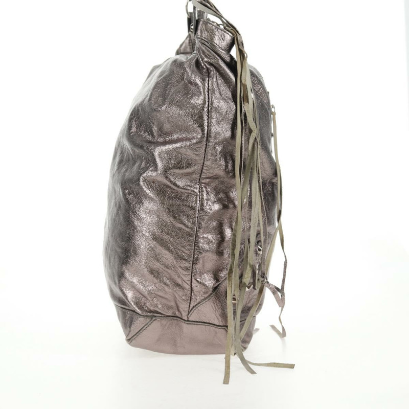 【日本直送】BALENCIAGA 日用單肩包 皮革 銀色 140442 正品 143787V-4