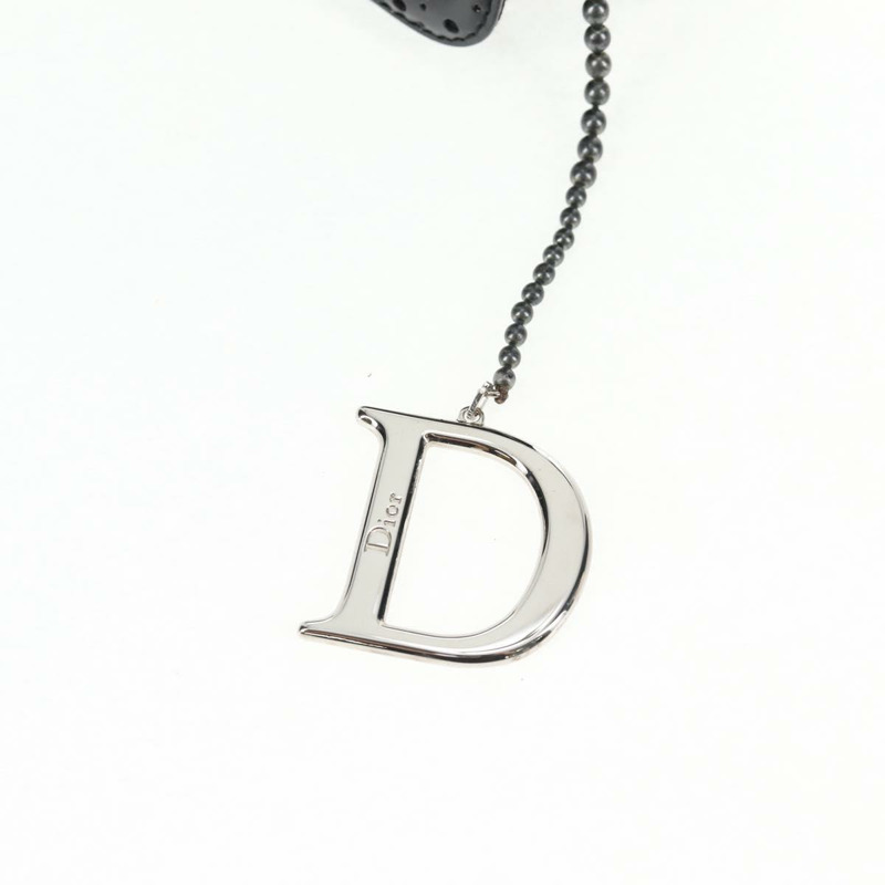 【日本直送】Christian Dior Trotter 帆布肩背包 黑色銀色 正品 hk2968V-17