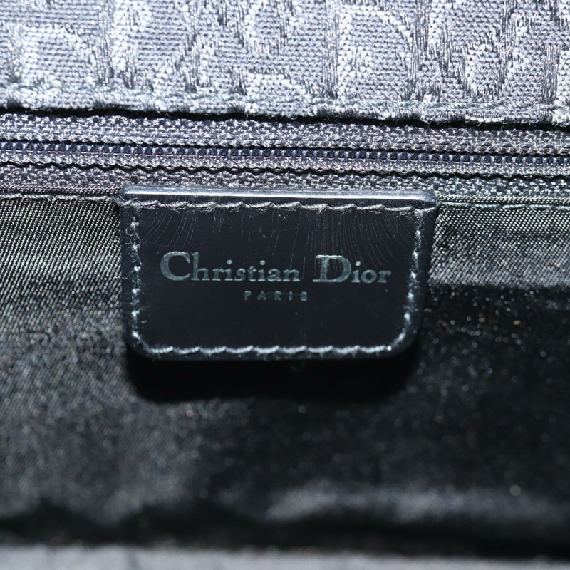 【日本直送】Christian Dior Trotter 帆布肩背包 黑色銀色 正品 hk2968V-21