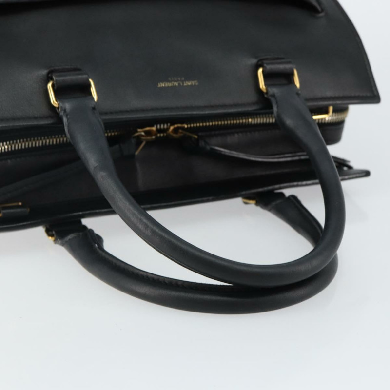 【日本直送】SAINT LAURENT Eastside 手提包 皮革 2 款可選 黑金色 正品 hk3061-6
