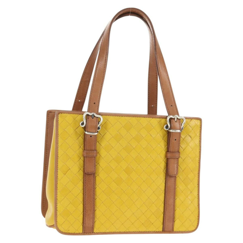 【日本直送】BOTTEGA VENETA INTRECCIATO 手袋 皮革 Outlet 黃銀色 正品 143785V-0