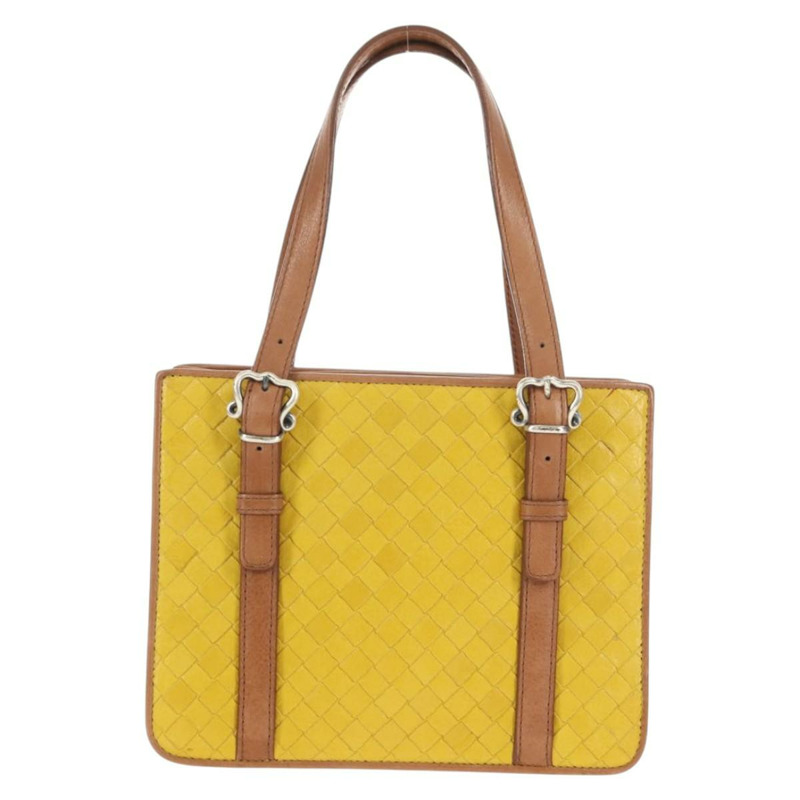 【日本直送】BOTTEGA VENETA INTRECCIATO 手袋 皮革 Outlet 黃銀色 正品 143785V-12