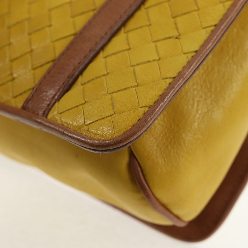 【日本直送】BOTTEGA VENETA INTRECCIATO 手袋 皮革 Outlet 黃銀色 正品 143785V-16