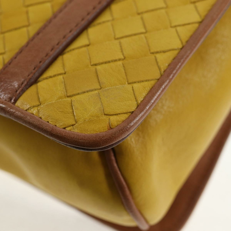 【日本直送】BOTTEGA VENETA INTRECCIATO 手袋 皮革 Outlet 黃銀色 正品 143785V-18