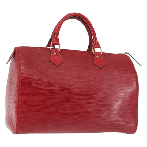 路易威登 Epi Speedy 30 手提包 卡斯蒂利亞紅 M43007 LV 授權 143131