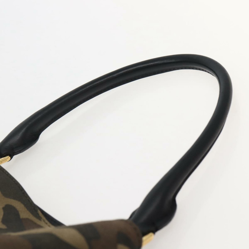 【日本直送】BURBERRY Nova 格紋手提包 帆布 米色金色 正品 143198-7