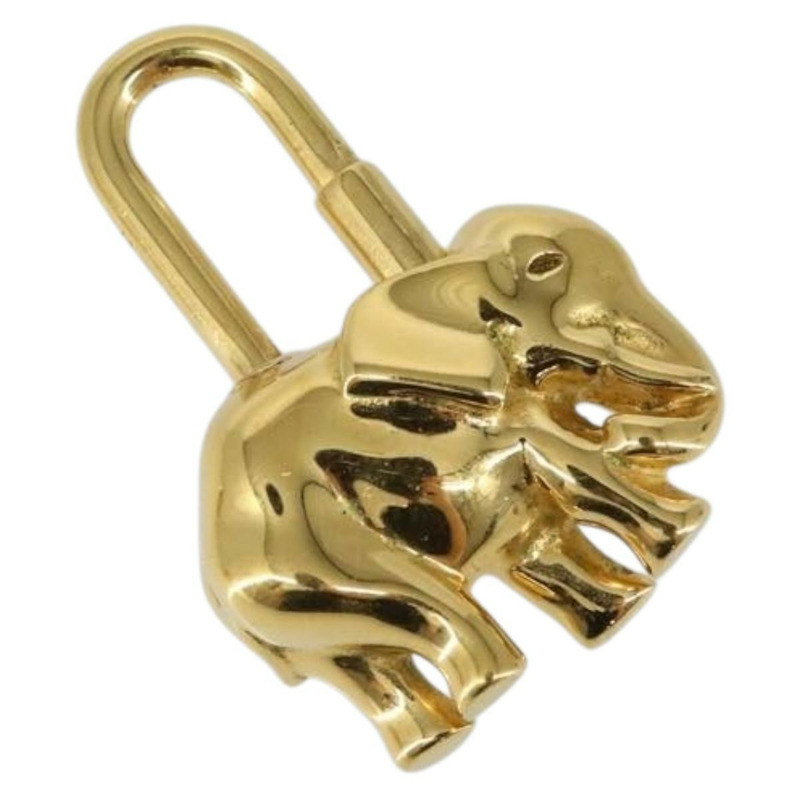 【日本直送】HERMES 大象 Cadena 吊墜 金屬 金色 正品 hk3080-0