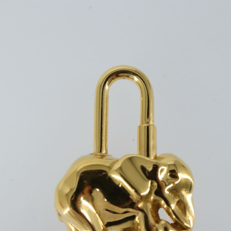 【日本直送】HERMES 大象 Cadena 吊墜 金屬 金色 正品 hk3080-2