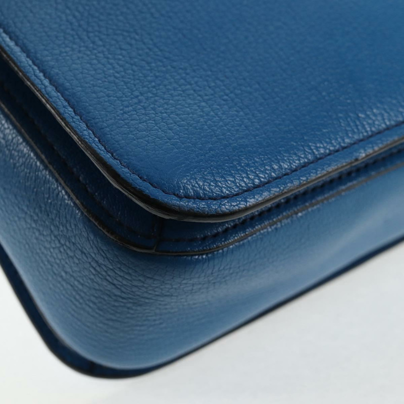 【日本直送】Miu Miu 手提包 皮革 2way 藍色 金色 正品 135331V-18