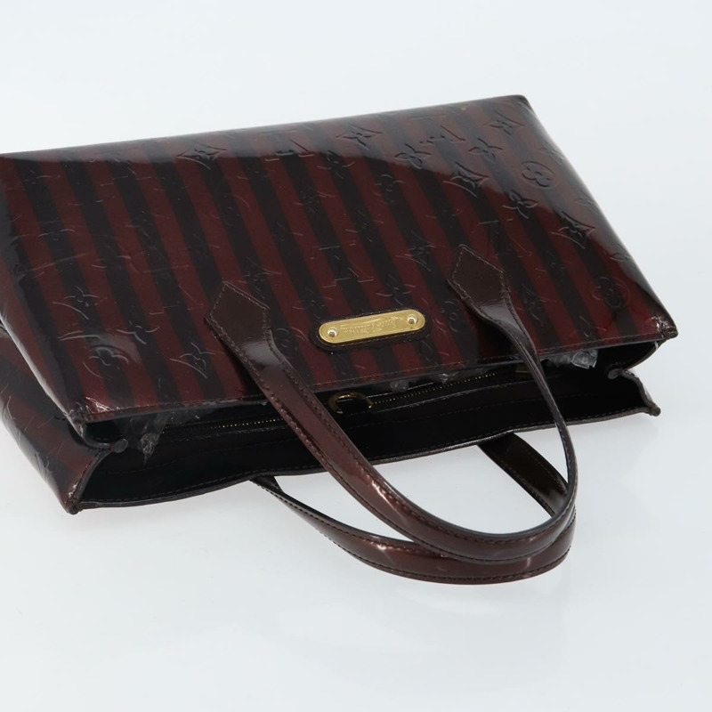 【日本直送】路易威登 VernisRayure Wilshire 小號手袋 Pomme D'amour M91701 LV 正品 130089-5