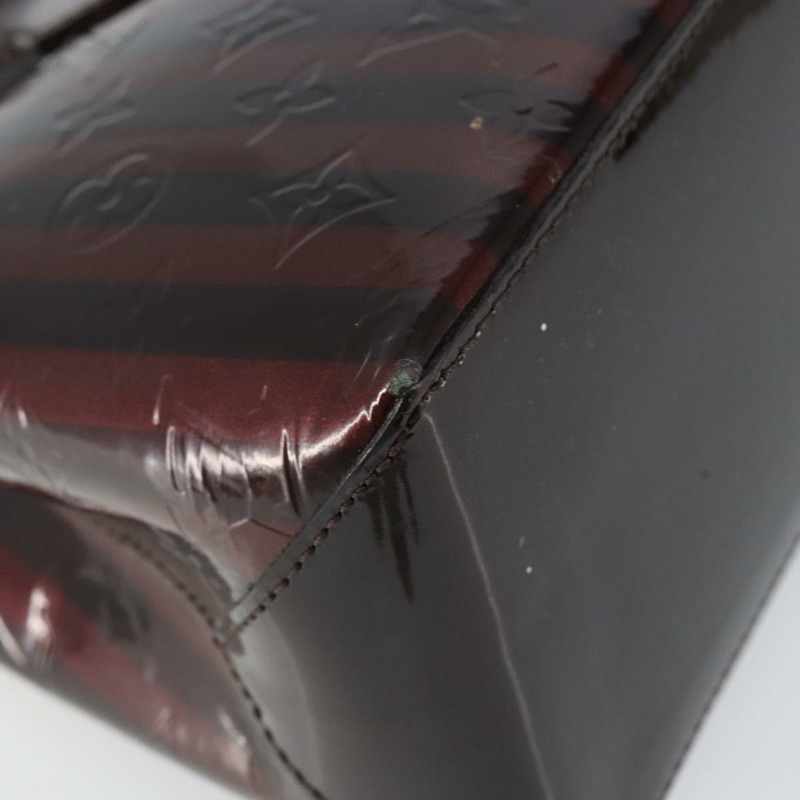 【日本直送】路易威登 VernisRayure Wilshire 小號手袋 Pomme D'amour M91701 LV 正品 130089-8
