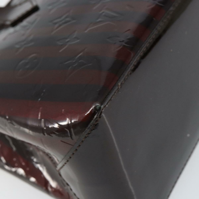 【日本直送】路易威登 VernisRayure Wilshire 小號手袋 Pomme D'amour M91701 LV 正品 130089-15