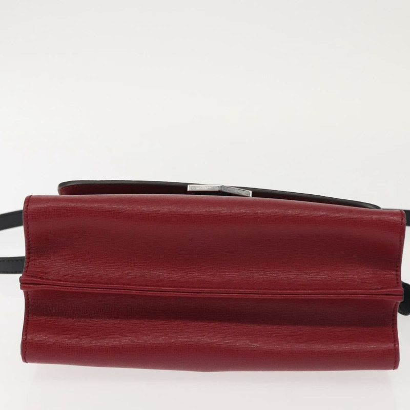 【日本直送】FENDI Demi Jour Bag Bugs Monster 手提包 皮革 2 款可選 紅色 銀色 正品 BA5782-4