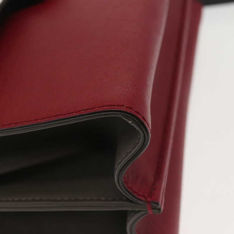 【日本直送】FENDI Demi Jour Bag Bugs Monster 手提包 皮革 2 款可選 紅色 銀色 正品 BA5782-13