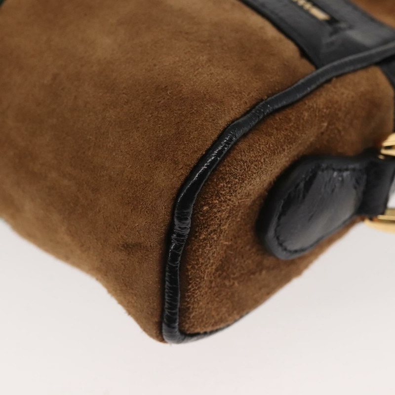 【日本直送】GUCCI Ofidia Web Sherry Line 單肩包 絨面革 棕金色 573321 正品 BA5826-13