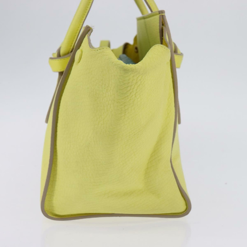 【日本直送】CELINE 泰國迷你手提包皮革黃金正品 BA5808-2