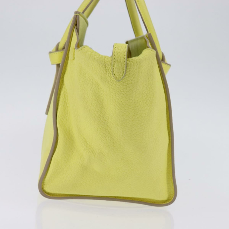 【日本直送】CELINE 泰國迷你手提包皮革黃金正品 BA5808-3