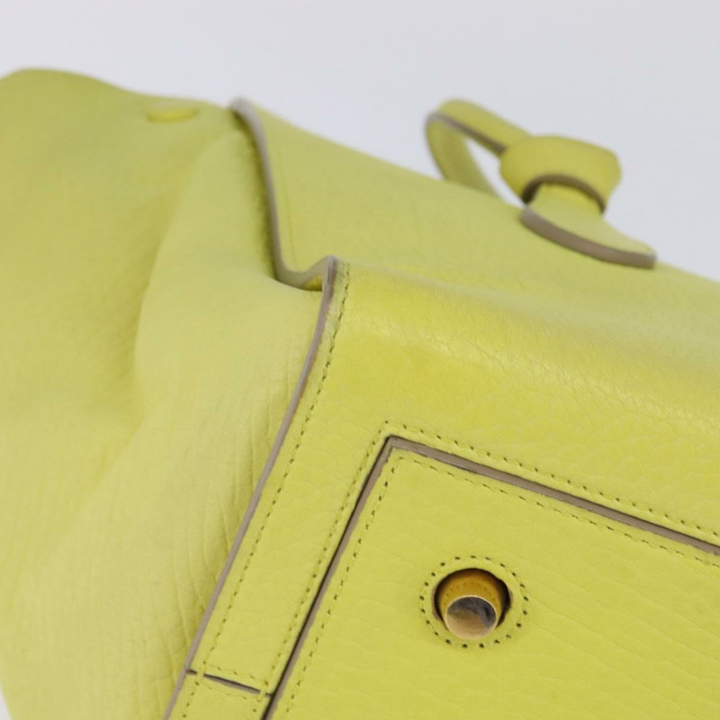 【日本直送】CELINE 泰國迷你手提包皮革黃金正品 BA5808-8