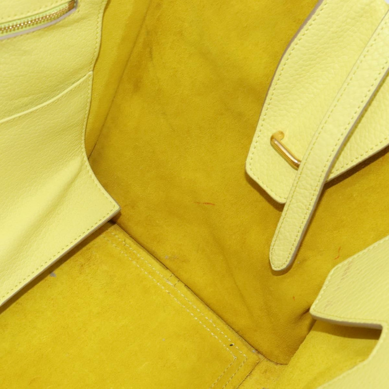 【日本直送】CELINE 泰國迷你手提包皮革黃金正品 BA5808-17