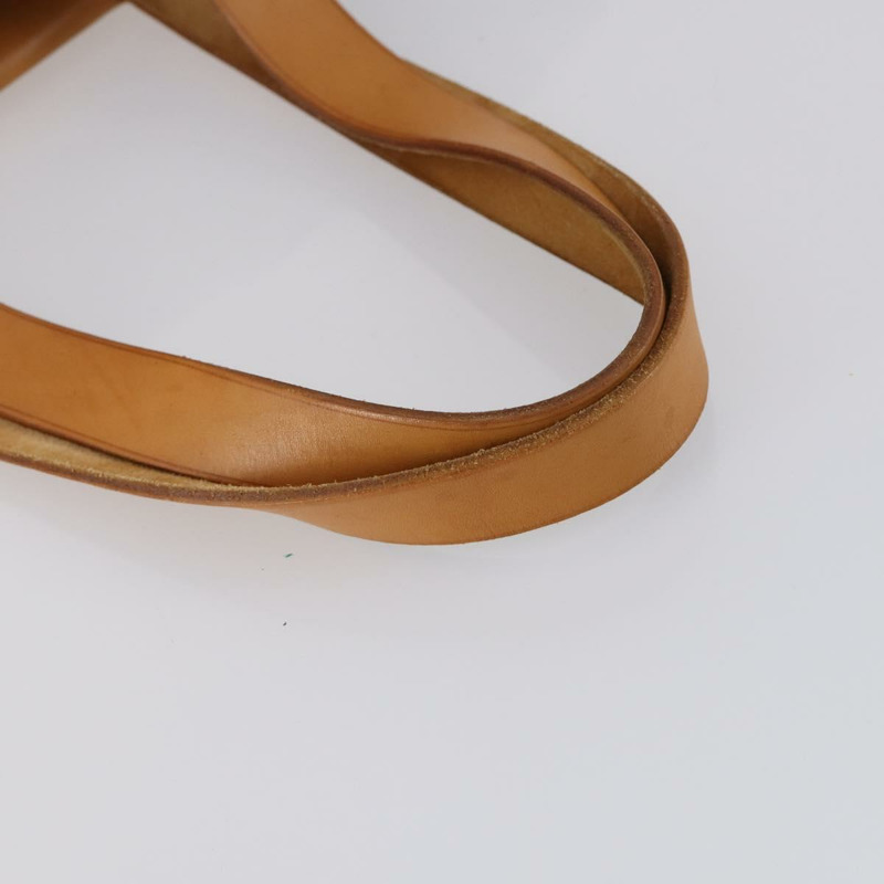 【日本直送】HERMES Her Bag Cabus GM 手提包帆布皮革米色正品 143299-6