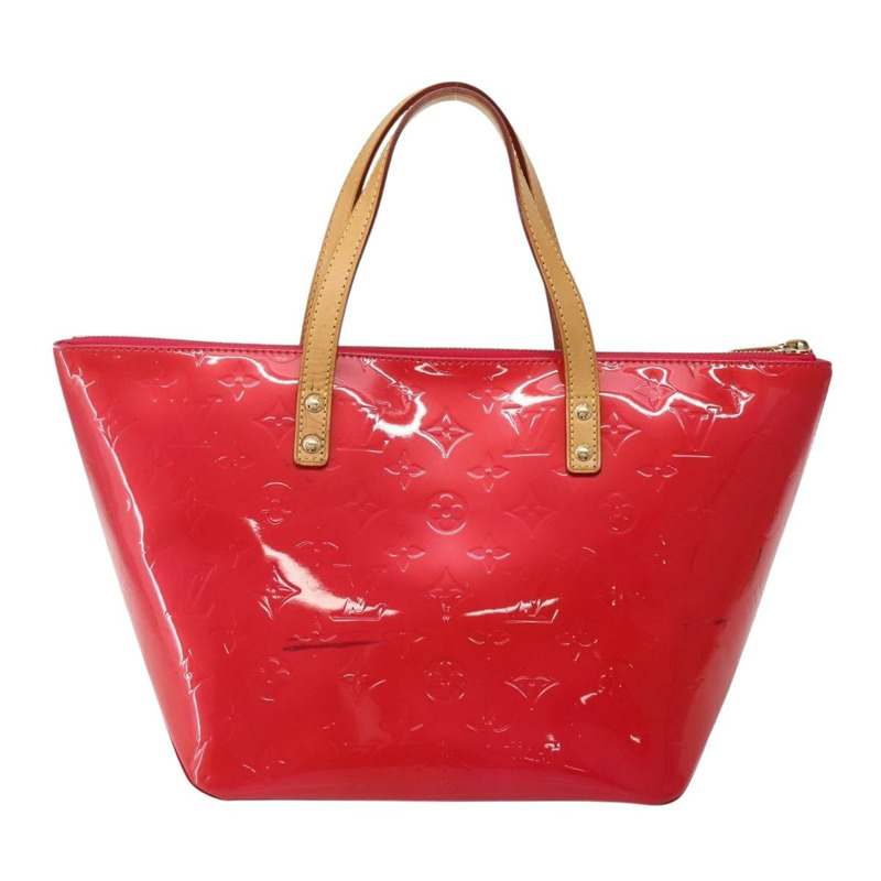 【日本直送】路易威登 Monogram Vernis Bellevue PM 手提包 Rose Pop M93669 正品 143327-1