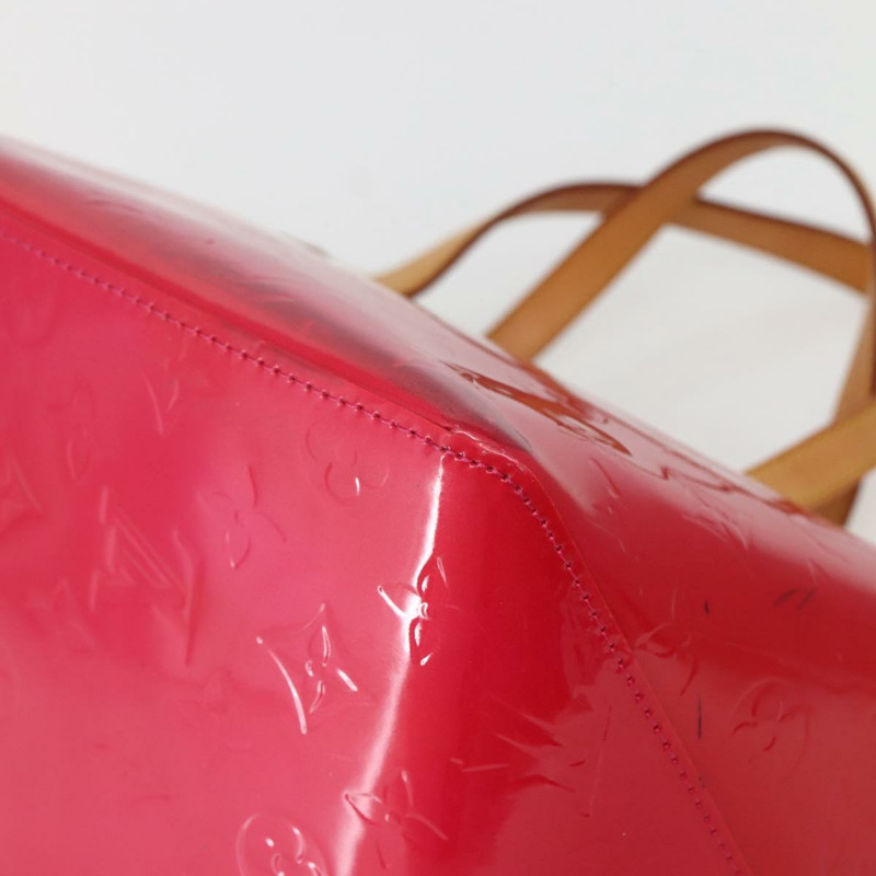【日本直送】路易威登 Monogram Vernis Bellevue PM 手提包 Rose Pop M93669 正品 143327-14