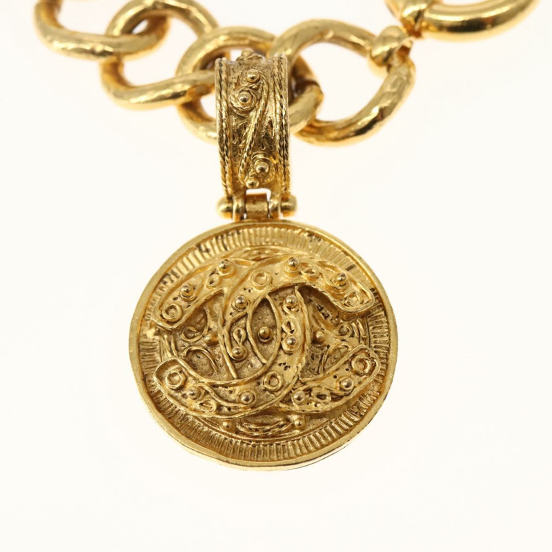 【日本直送】香奈兒手鐲金屬金 CC 正品 BA5780V-2