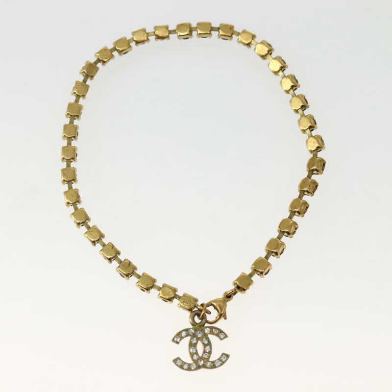 【日本直送】CHANEL Bijoux 腳鍊 金屬 金 CC 正品 BA5778V-9