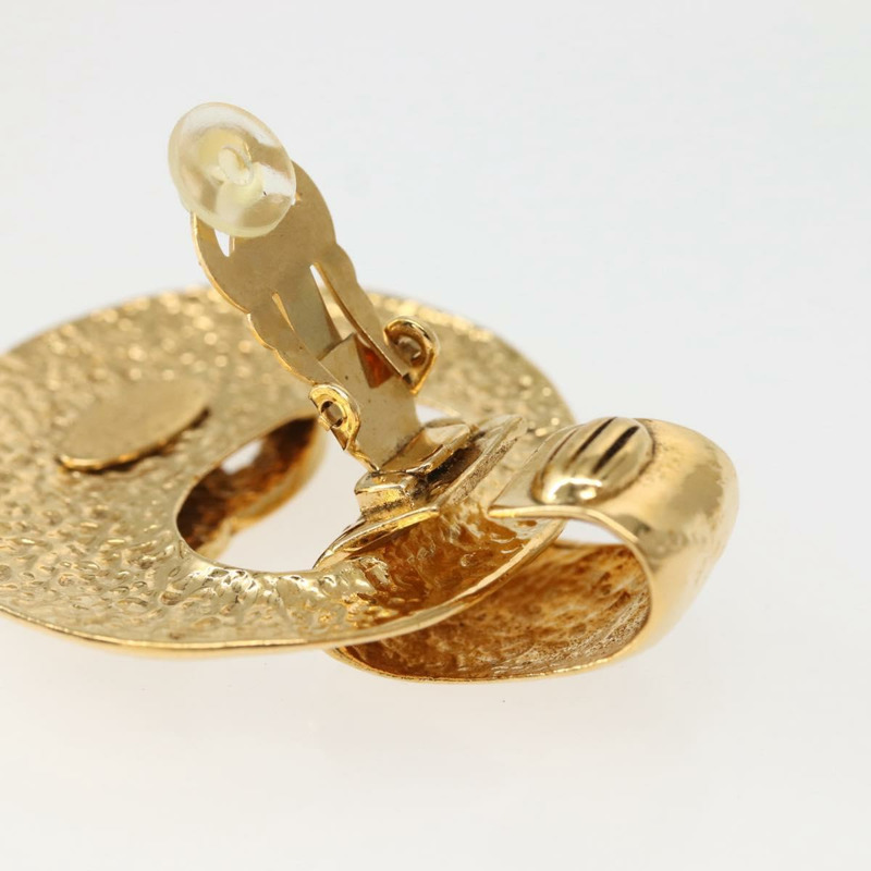 【日本直送】香奈兒耳環金屬金 CC 正品 BA5792V-5