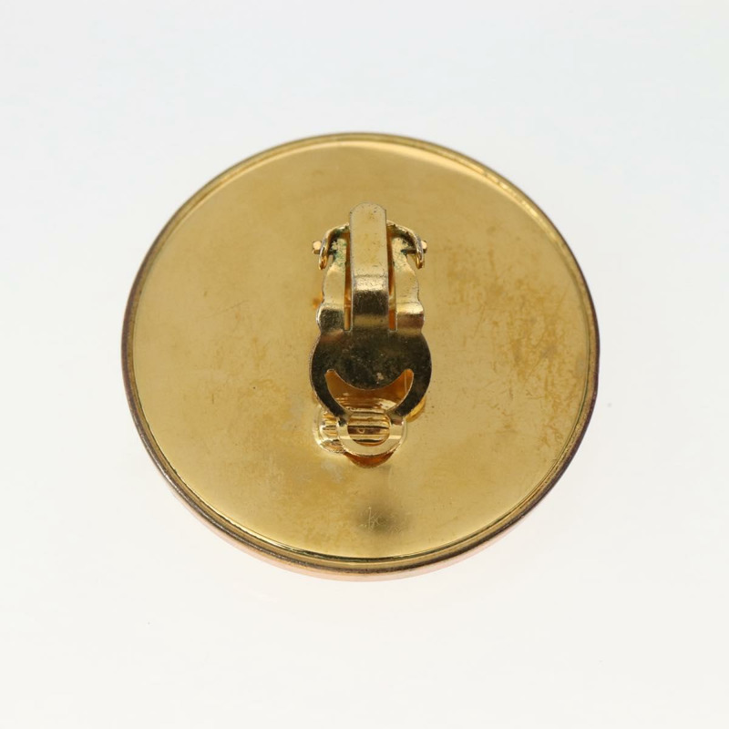 【日本直送】香奈兒耳環金屬金黑 CC 正品 BA5779V-2