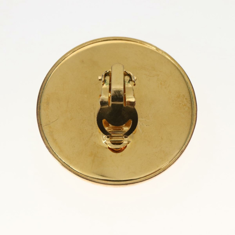 【日本直送】香奈兒耳環金屬金黑 CC 正品 BA5779V-7