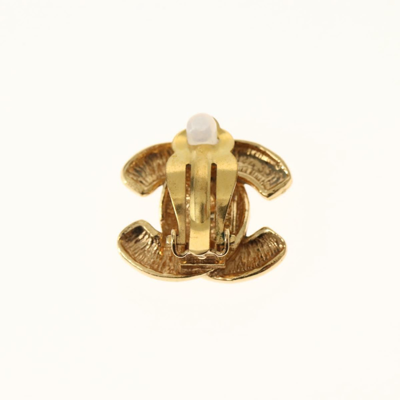 【日本直送】香奈兒耳環金屬金 CC 正品 BA5788V-2