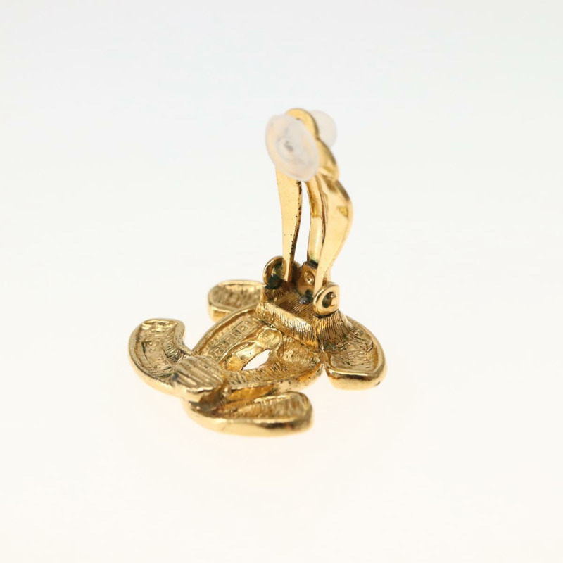 【日本直送】香奈兒耳環金屬金 CC 正品 BA5788V-9