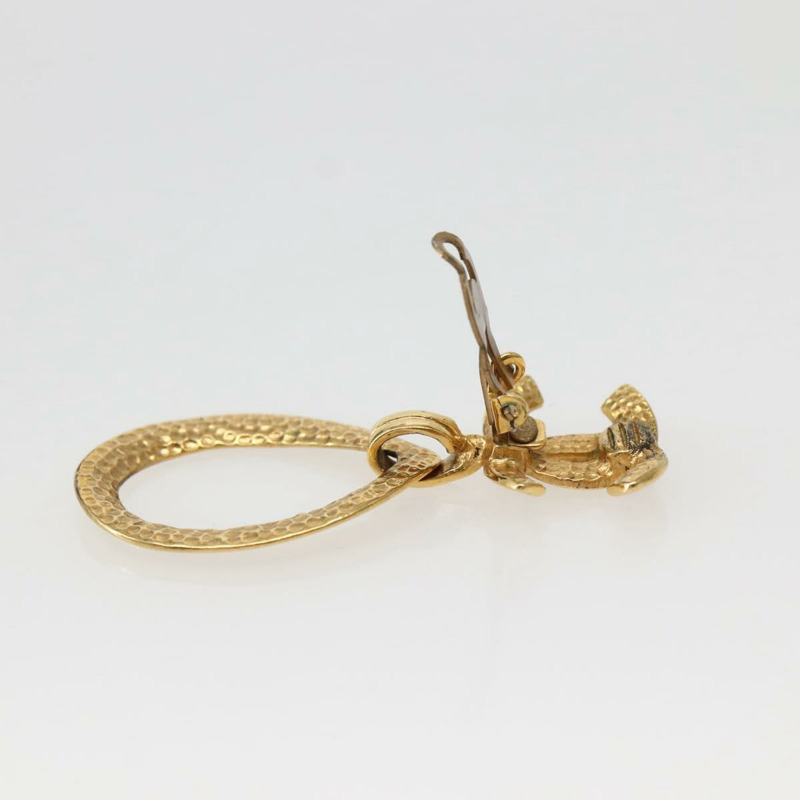 【日本直送】香奈兒耳環金屬金 CC 正品 BA5790V-9