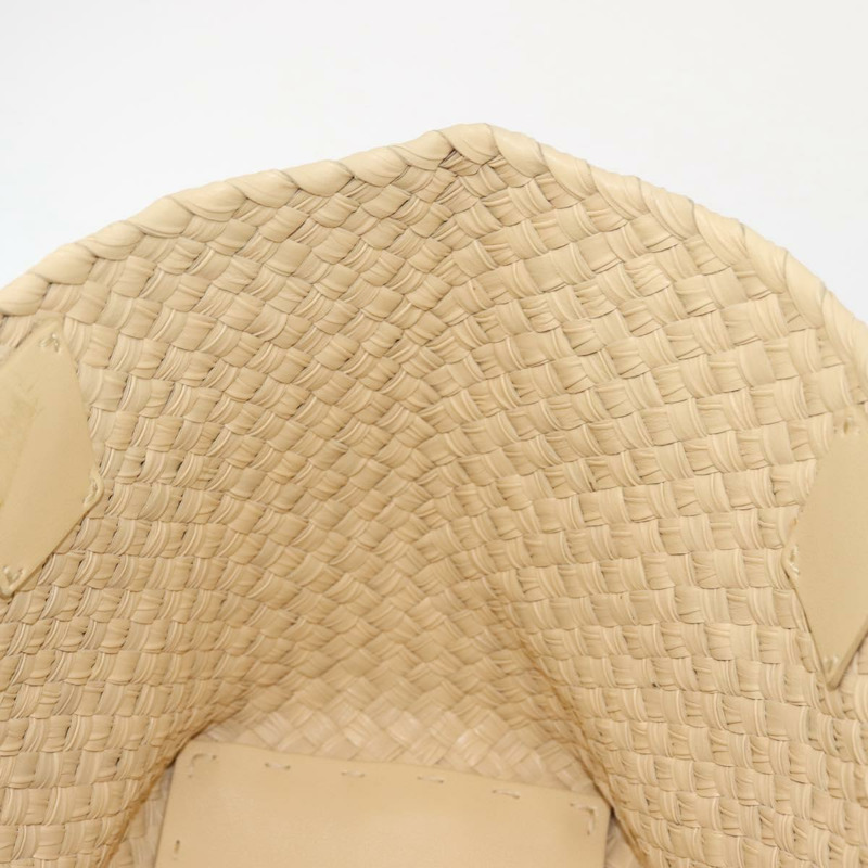 【日本直送】BOTTEGA VENETA INTRECCIATO Cabas 小號手提包 皮革 米色 141498 正品 BA5771-10