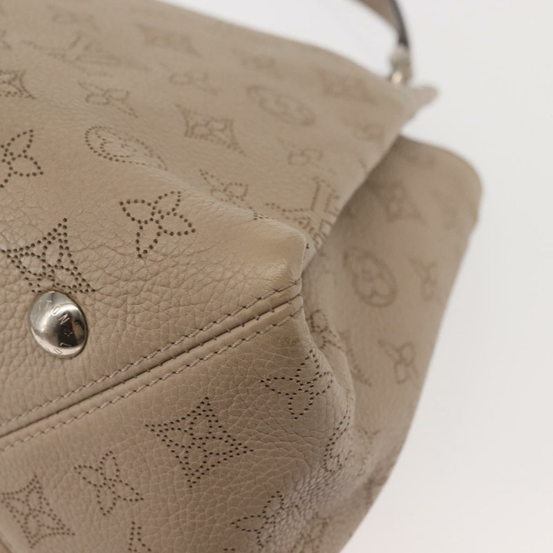 【日本直送】路易威登 Monogram Mahina Sevres 包皮革米色 M41791 LV 授權 BA6064-15