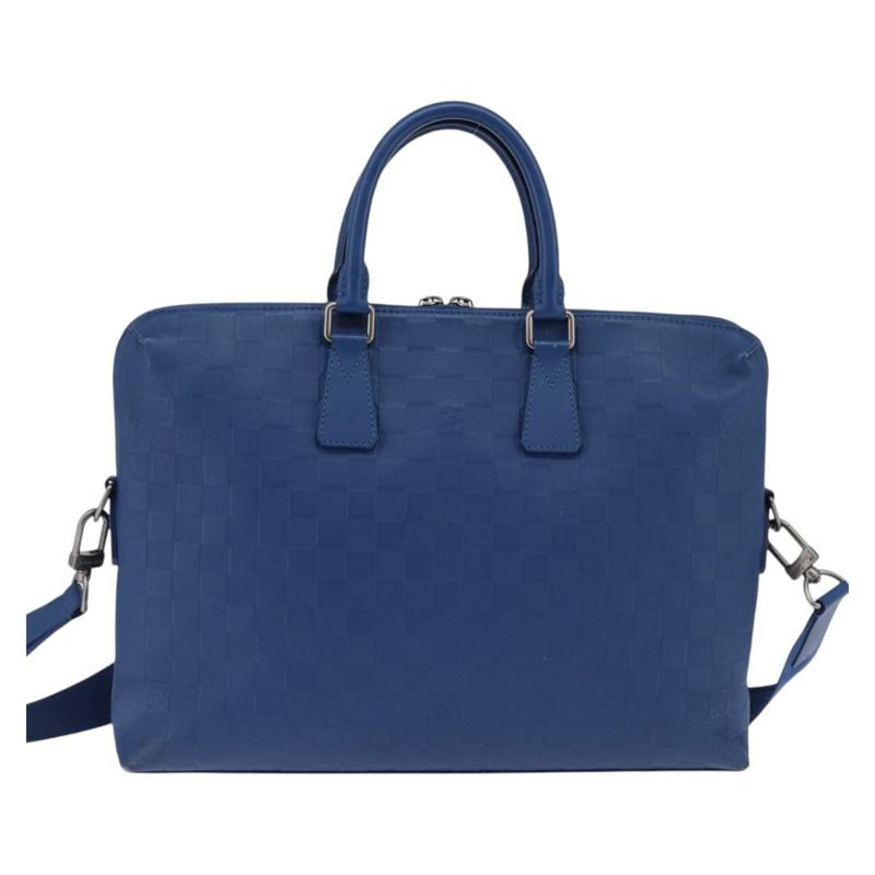 【日本直送】路易威登 Damier Infini Porte 文件Jules 包藍色 N41328 正品 143959-1