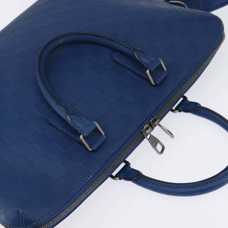 【日本直送】路易威登 Damier Infini Porte 文件Jules 包藍色 N41328 正品 143959-5