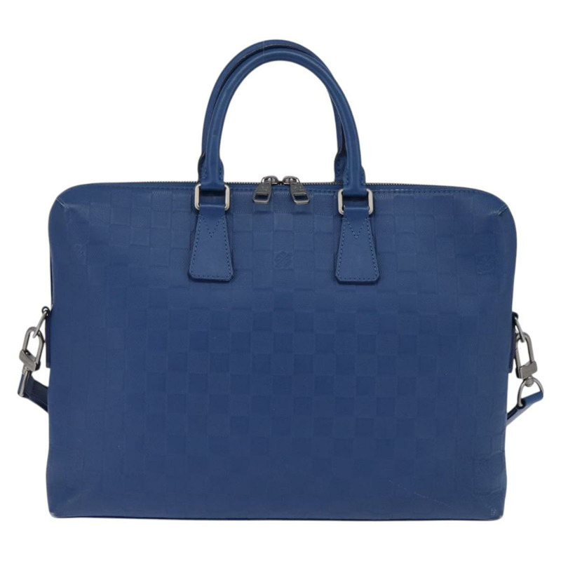 【日本直送】路易威登 Damier Infini Porte 文件Jules 包藍色 N41328 正品 143959-12